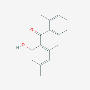(2-Hydroxy-4,6-dimethylphenyl)(2-methylphenyl)methanone
