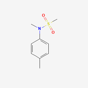 molecular formula C9H13NO2S B8604788 N-methyl-N-(4-tolyl)methanesulphonamide 