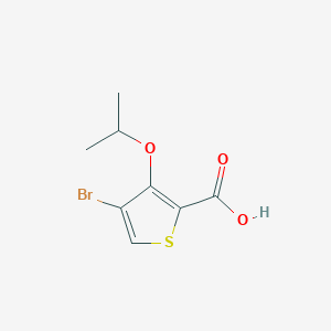 4-Bromo-3-(1-methylethoxy)-2-thiophenecarboxylic acid