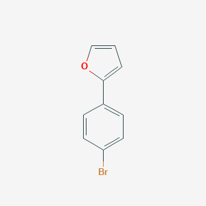 molecular formula C10H7BrO B086049 2-(4-溴苯基)呋喃 CAS No. 14297-34-8