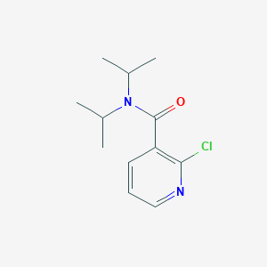 molecular formula C12H17ClN2O B8605050 2-Chloro 3-diisopropylaminocarbonyl pyridine 