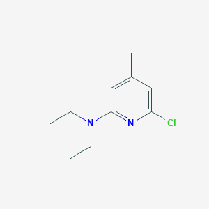 molecular formula C10H15ClN2 B8605072 (6-Chloro-4-methyl-pyridin-2-yl)-diethyl-amine 