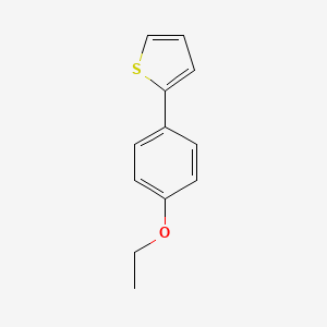 molecular formula C12H12OS B8605305 2-(4-Ethoxyphenyl)thiophene 