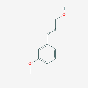 molecular formula C10H12O2 B8605421 m-Methoxycinnamyl alcohol 