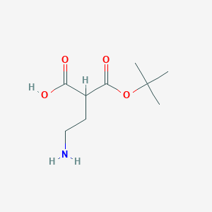 molecular formula C9H17NO4 B8605624 Boc-4-Aminobutyric acid 