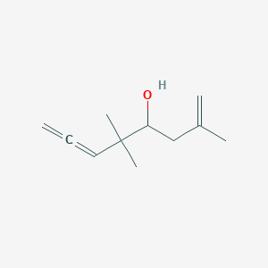 2,5,5-Trimethylocta-1,6,7-trien-4-ol