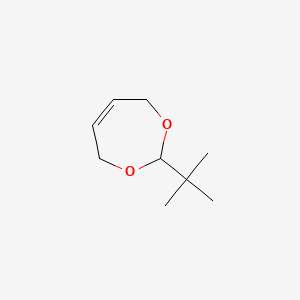 1,3-Dioxepin, 2-(1,1-dimethylethyl)-4,7-dihydro-