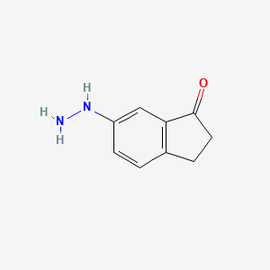 6-Hydrazinoindan-1-one