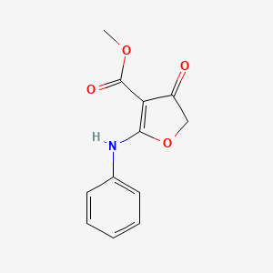 Methyl 4-oxo-2-(phenylamino)-4,5-dihydrofuran-3-carboxylate
