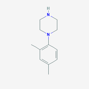 molecular formula C12H18N2 B086057 1-(2,4-二甲基苯基)哌嗪 CAS No. 1013-76-9