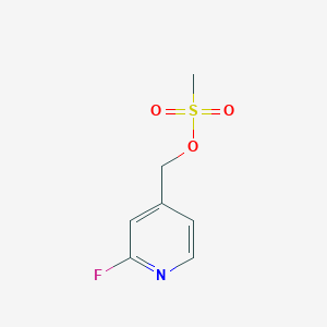 (2-Fluoropyridin-4-yl)methyl methanesulfonate