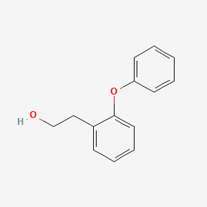 molecular formula C14H14O2 B8605768 2-(2-Phenoxyphenyl)ethanol 