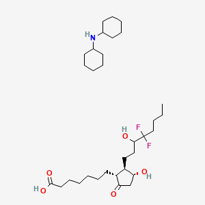 molecular formula C32H57F2NO5 B8605828 Dicyclohexylammonium Salt 
