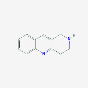 molecular formula C12H12N2 B8605950 1,2,3,4-Tetrahydro-benzo[b][1,6]-naphthyridine 