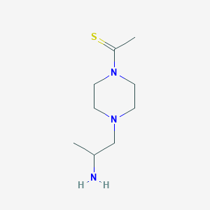 1-[4-(2-Aminopropyl)-piperazin-1-yl]-ethanethione