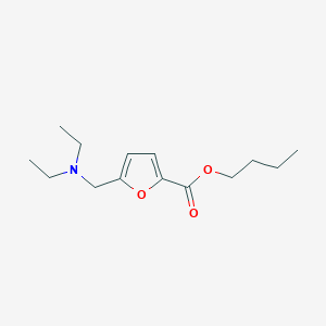 Butyl 5-[(diethylamino)methyl]furan-2-carboxylate