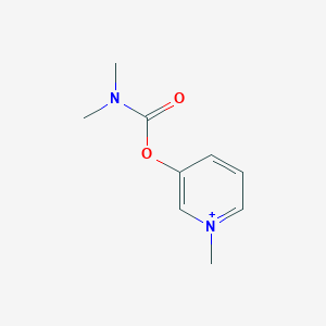 molecular formula C9H13N2O2+ B086062 Pyridostigmine CAS No. 155-97-5
