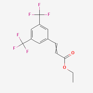 Ethyl 3-[3,5-bis(trifluoromethyl)phenyl]acrylate