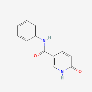6-oxo-N-phenyl-1H-pyridine-3-carboxamide