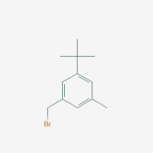 1-(Bromomethyl)-3-tert-butyl-5-methylbenzene