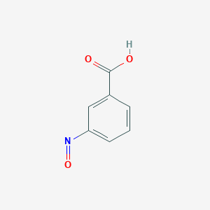 molecular formula C7H5NO3 B8606378 3-Nitrosobenzoic acid CAS No. 701-46-2