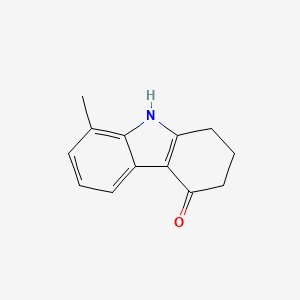 molecular formula C13H13NO B8606431 8-Methyl-1,2-dihydro-9H-carbazole-4(3H)-one 