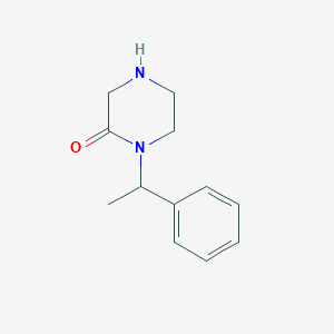 1-(1-Phenylethyl)piperazin-2-one