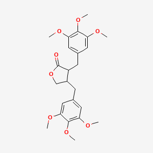 molecular formula C24H30O8 B8606922 Cubebininolide CAS No. 93395-16-5