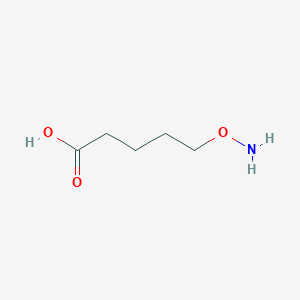 molecular formula C5H11NO3 B8606974 5-Aminooxyvaleric acid 