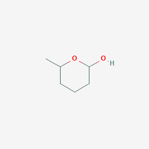 molecular formula C6H12O2 B8607253 6-methyltetrahydro-2H-pyran-2-ol 
