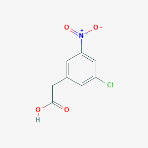 molecular formula C8H6ClNO4 B8607594 (3-Chloro-5-nitrophenyl)acetic acid 