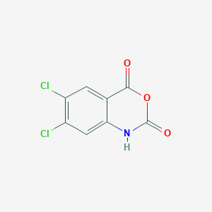 molecular formula C8H3Cl2NO3 B8607627 4,5-Dichloroisatoic anhydride CAS No. 77423-12-2