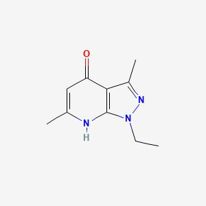 3,6-dimethyl-1-ethyl-1H-pyrazolo[3,4-b]pyridin-4-ol