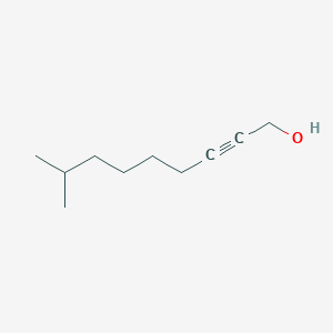 molecular formula C10H18O B8607700 8-Methylnon-2-YN-1-OL CAS No. 62088-67-9