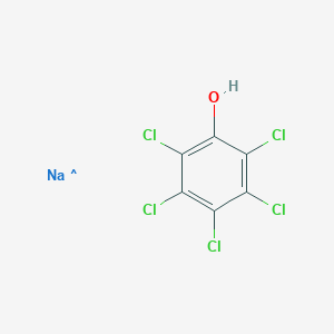 molecular formula C6HCl5NaO B8607723 Phenol, 2,3,4,5,6-pentachloro-, sodium salt (1:1) 