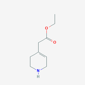 Ethyl 1,2,3,6-tetrahydropyridin-4-ylacetate