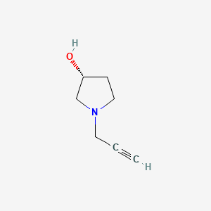 (R)-3-Hydroxy-1-prop-2-ynyl-pyrrolidine