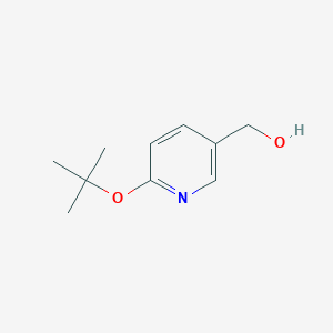molecular formula C10H15NO2 B8607941 (6-Tert-butoxypyridin-3-yl)methanol 