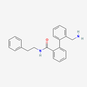 2'-(Aminomethyl)-N-(2-phenylethyl)[1,1'-biphenyl]-2-carboxamide