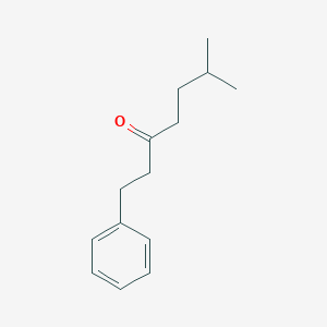molecular formula C14H20O B8608196 6-Methyl-1-phenyl-heptan-3-one 