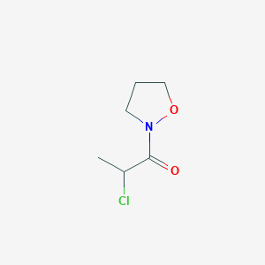 2-Chloro-1-(isoxazolidin-2-yl)propan-1-one