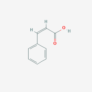 molecular formula C9H8O2 B086083 顺式桂皮酸 CAS No. 102-94-3