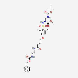 molecular formula C31H44N4O10S B8608344 Dpc-ag1166-00(l-isomer) 