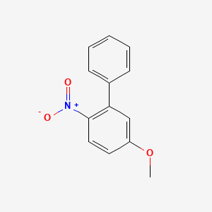 molecular formula C13H11NO3 B8608385 5-Methoxy-2-nitrobiphenyl CAS No. 91901-16-5