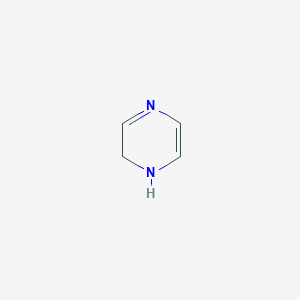 molecular formula C4H6N2 B8608421 Dihydropyrazine 