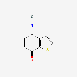 4-Isocyano-5,6-dihydro-1-benzothiophen-7(4H)-one