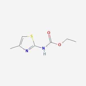 molecular formula C7H10N2O2S B8608558 2-Carbethoxyamino-4-methylthiazole 