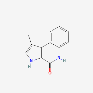 1-methyl-3,5-dihydropyrrolo[2,3-c]quinolin-4-one