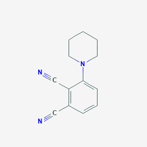 molecular formula C13H13N3 B8608586 3-(Piperidin-1-yl)benzene-1,2-dicarbonitrile CAS No. 918660-97-6