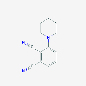 B8608586 3-(Piperidin-1-yl)benzene-1,2-dicarbonitrile CAS No. 918660-97-6